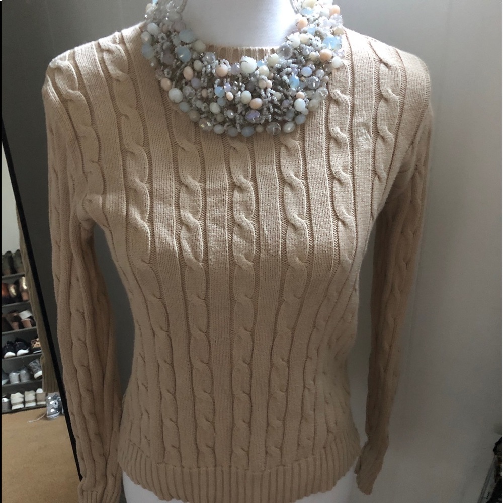 🌹Ralph Lauren cable knit sweater 🌹